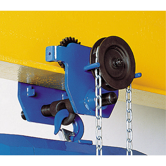 Corso® Geared Trolley, 40000 lbs. (20 tons) Capacity, 5-1/3" - 8-2/3"