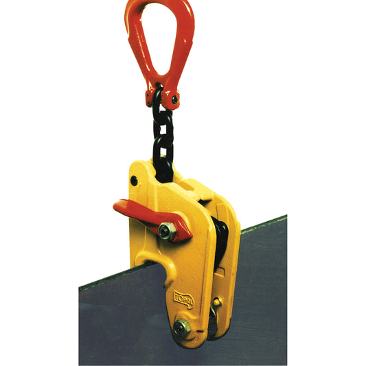 Topal™ Multiposition Self-Locking Plate Clamp NK2-60-90, 6600 lbs. (3.3 tons), 2-3/8" - 3-1/2" Jaw Opening
