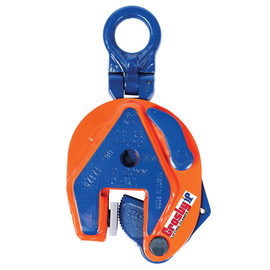 IPU10 Universal Lifting Clamp, 9000 lbs. (4.5 tons), 0" - 1.56" Jaw Opening