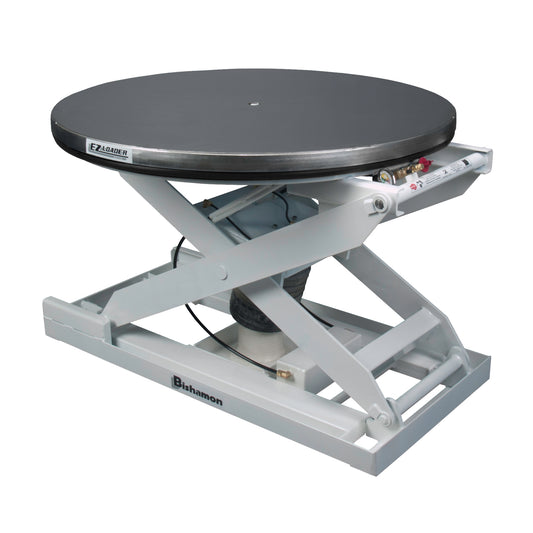 EZ Loader® E Self-Levelling Pallet Positioner - Stainless Platform, 43" L x 43" W, 4000 lbs. Cap.