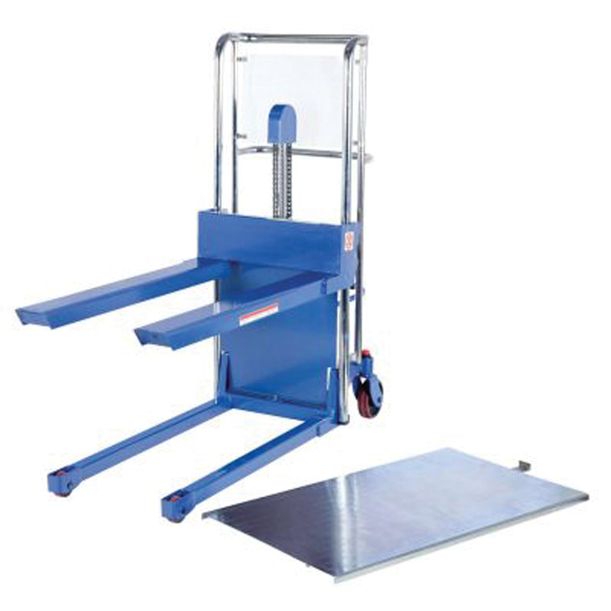 Hefti-Lift Load Stacker, Foot Pump Operated, 400 lbs. Capacity, 44" Max Lift