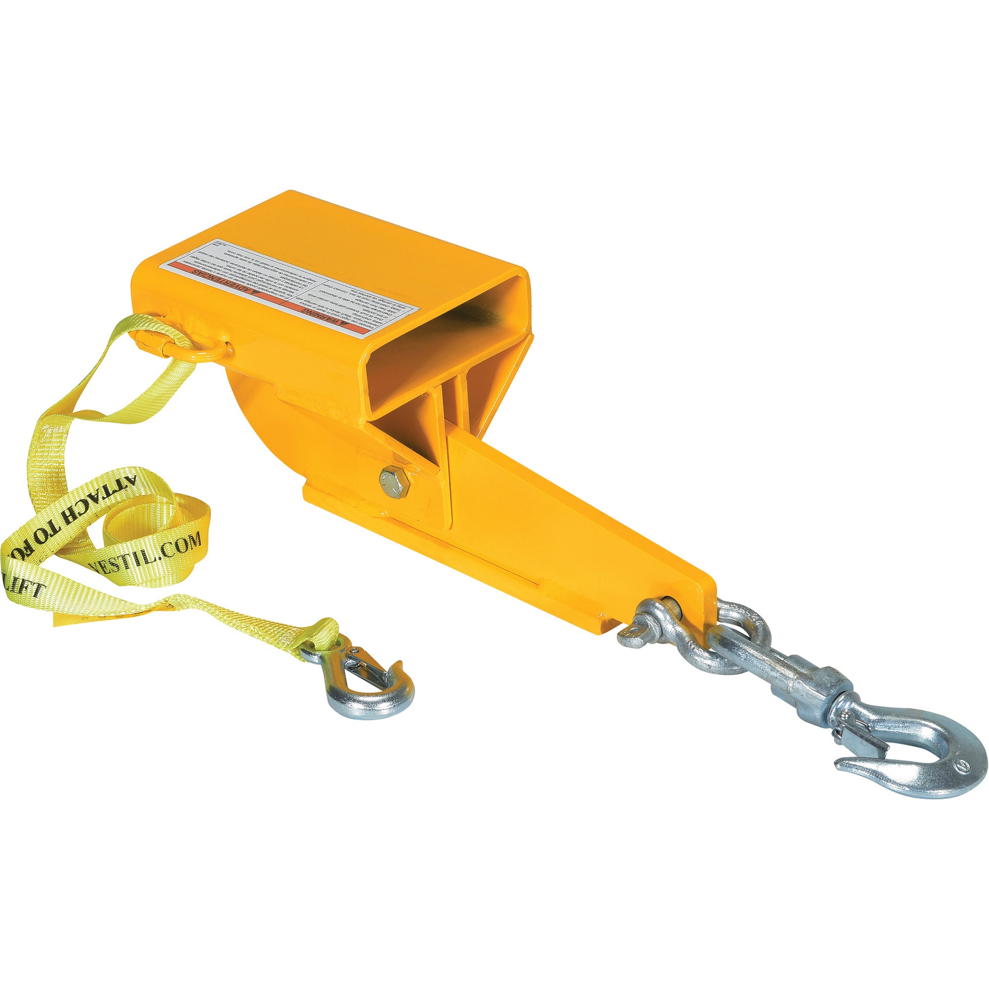 Auto-Tension Hoisting Hook, 5-1/2" x 1-1/2" Fork Pocket
