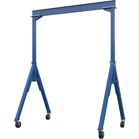 Adjustable Height Gantry Crane, 10' L, 2000 lbs. (1 tons) Capacity