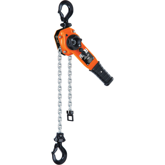 Series 653™-A Ratchet Lever Hoist, 5' Lift, 1500 lbs. (0.75 tons) Capacity, Steel Chain