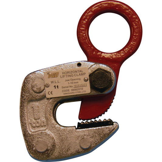 VQHPC Horizontal Lifting Clamp, 4000 lbs. (2 tons) Limit, 1/8" - 7/8" Jaw