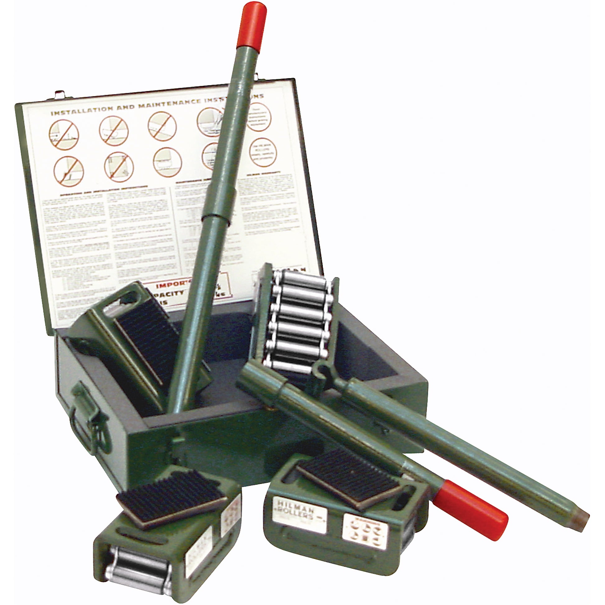 Machine Roller Kit, 3 tons Capacity