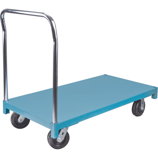 Platform Truck, 60" L x 30" W, 1300 lbs. Capacity, Nylon Casters