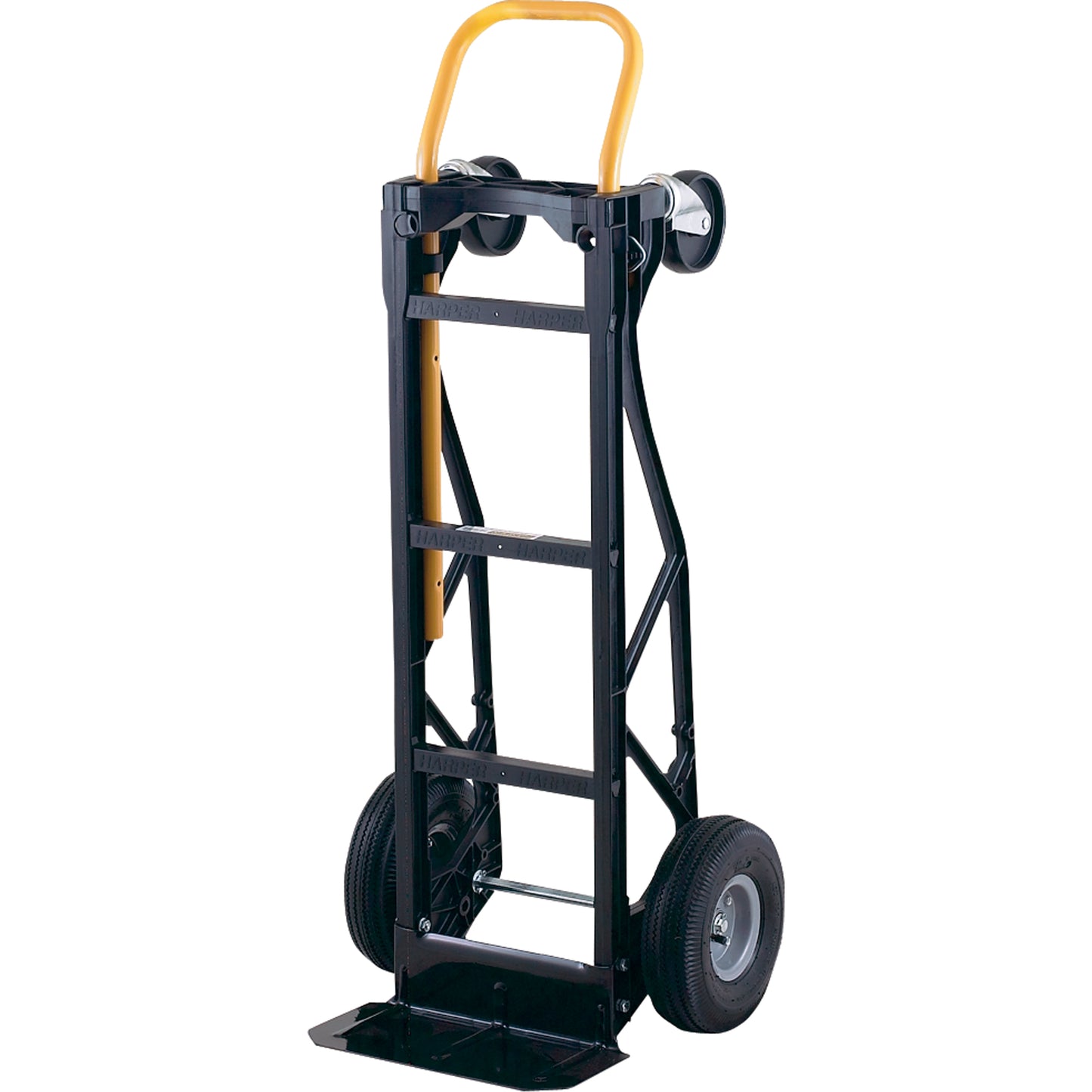 Convertible Hand Trucks, Nylon, 600 lbs. Capacity