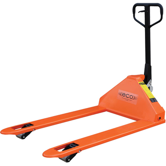 ECO "MINEY" 4-Way Pallet Truck, 48" L x 33" W, 3300 lbs. Cap.