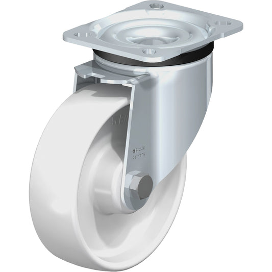 Non Marking Caster, Swivel, 5" (127 mm), Polyamide, 440 lbs. (199.58 kg.)