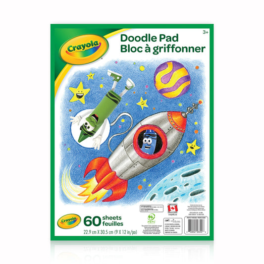 Crayola  Doodle Pad, 60 Pages