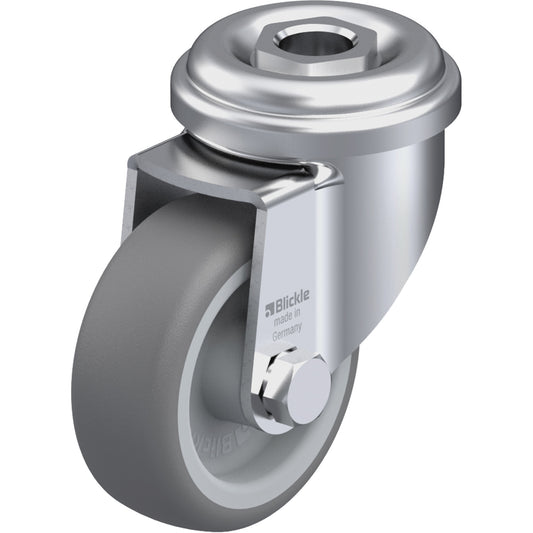 CASTER 2" FURNITURE ZINCLT.DUTY 90LB CAP