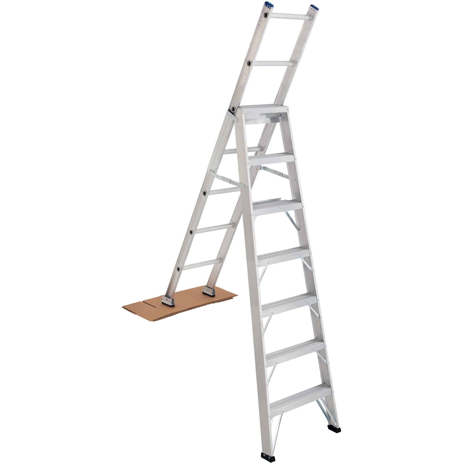 2700 Series Industrial Duty Multi-Way Ladders, 7', Aluminum, 250 lbs. Cap., ANSI 1, CSA 1