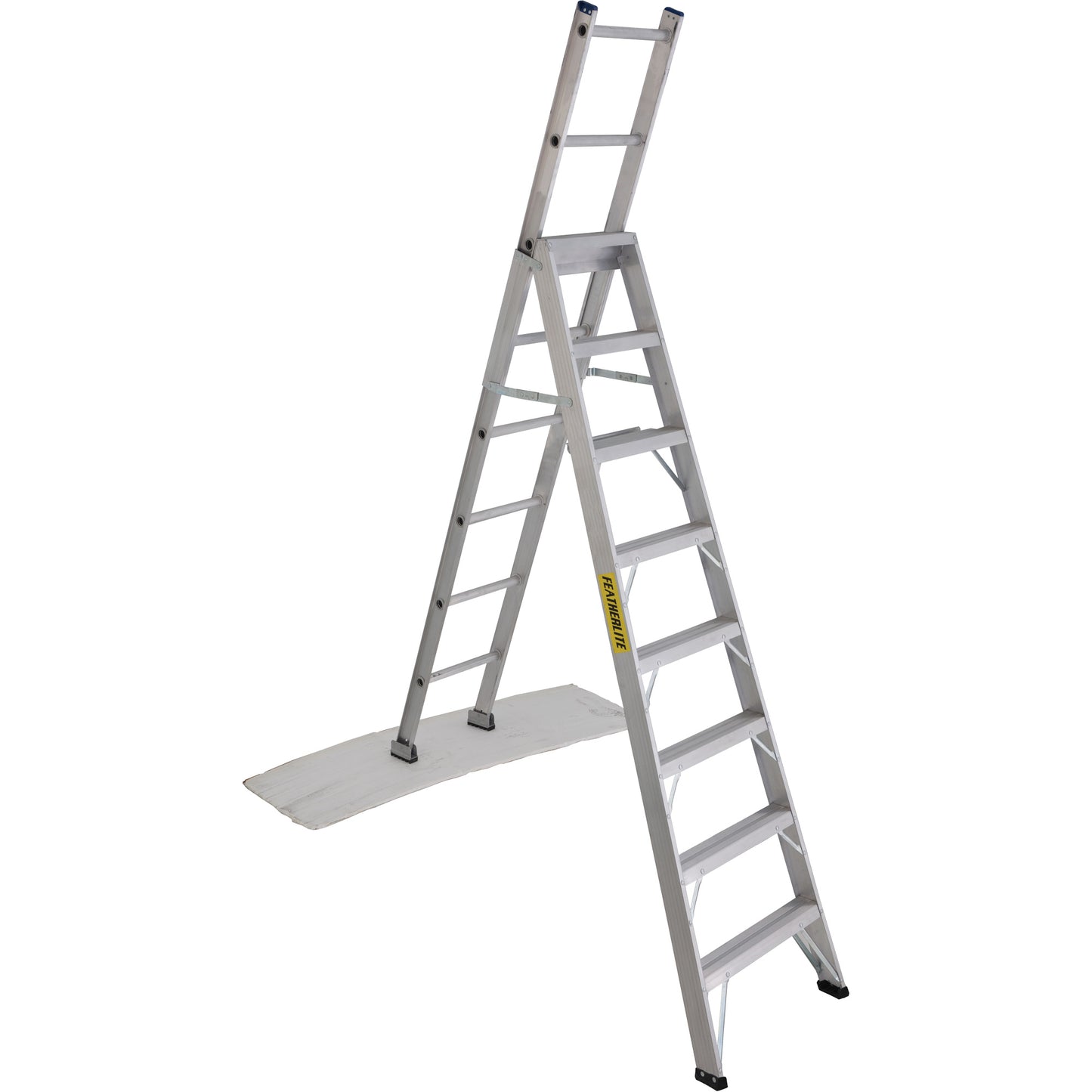 2700 Series Industrial Duty Multi-Way Ladders, 8', Aluminum, 250 lbs. Cap., ANSI 1, CSA 1