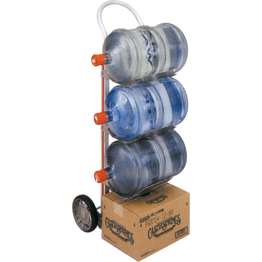 5 Water Bottle Hand truck, Continuous Handle, Aluminum, 55" Height, 500 lbs. Capacity