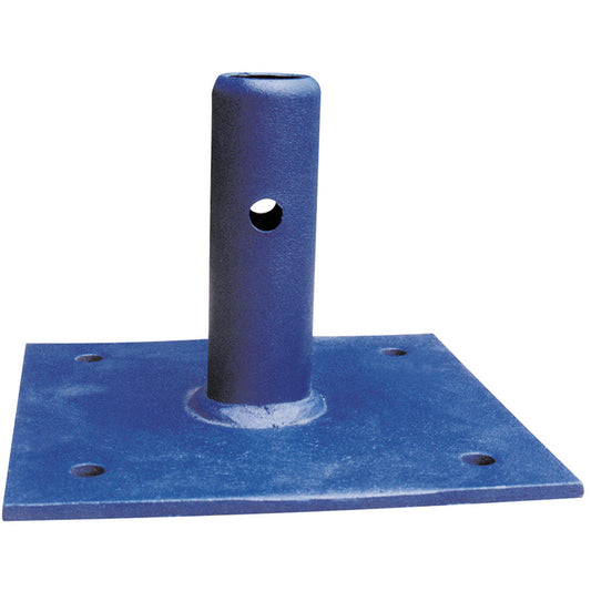 Scaffolding Accessories - Fixed Base Plate, Base Plate, 6" W x 6" H