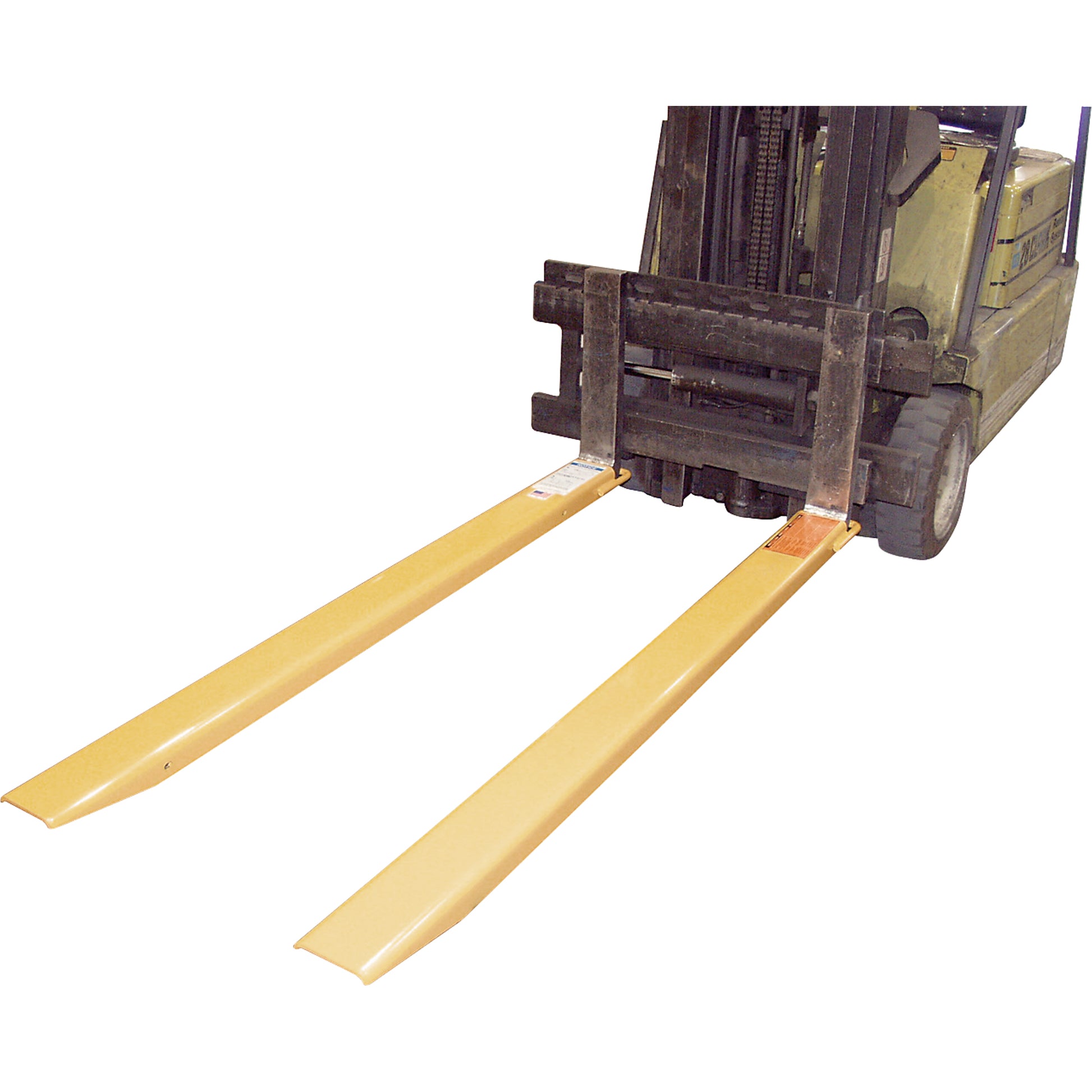 Fork Extensions, 48" L x 5" W, For Fork Width of 4"