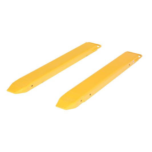 Fork Extensions, 48" L x 8-3/8" W, For Fork Width of 6"