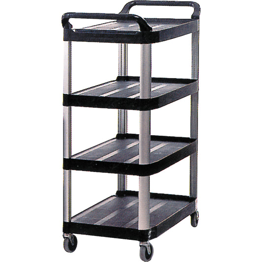 Utility Cart, 4 Tiers, 20" x 51" x 40-5/8", 300 lbs. Capacity