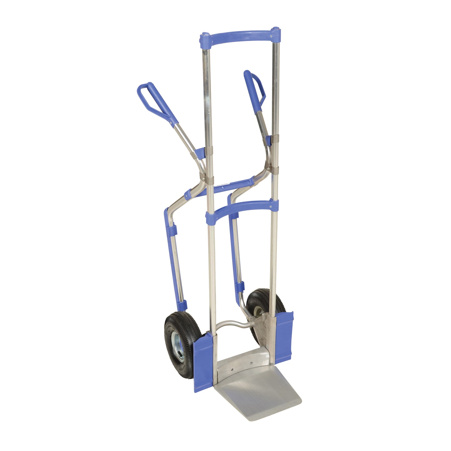 Ergonomic Hand Truck, Combination Handle, Aluminum, 52" Height, 350 lbs. Capacity