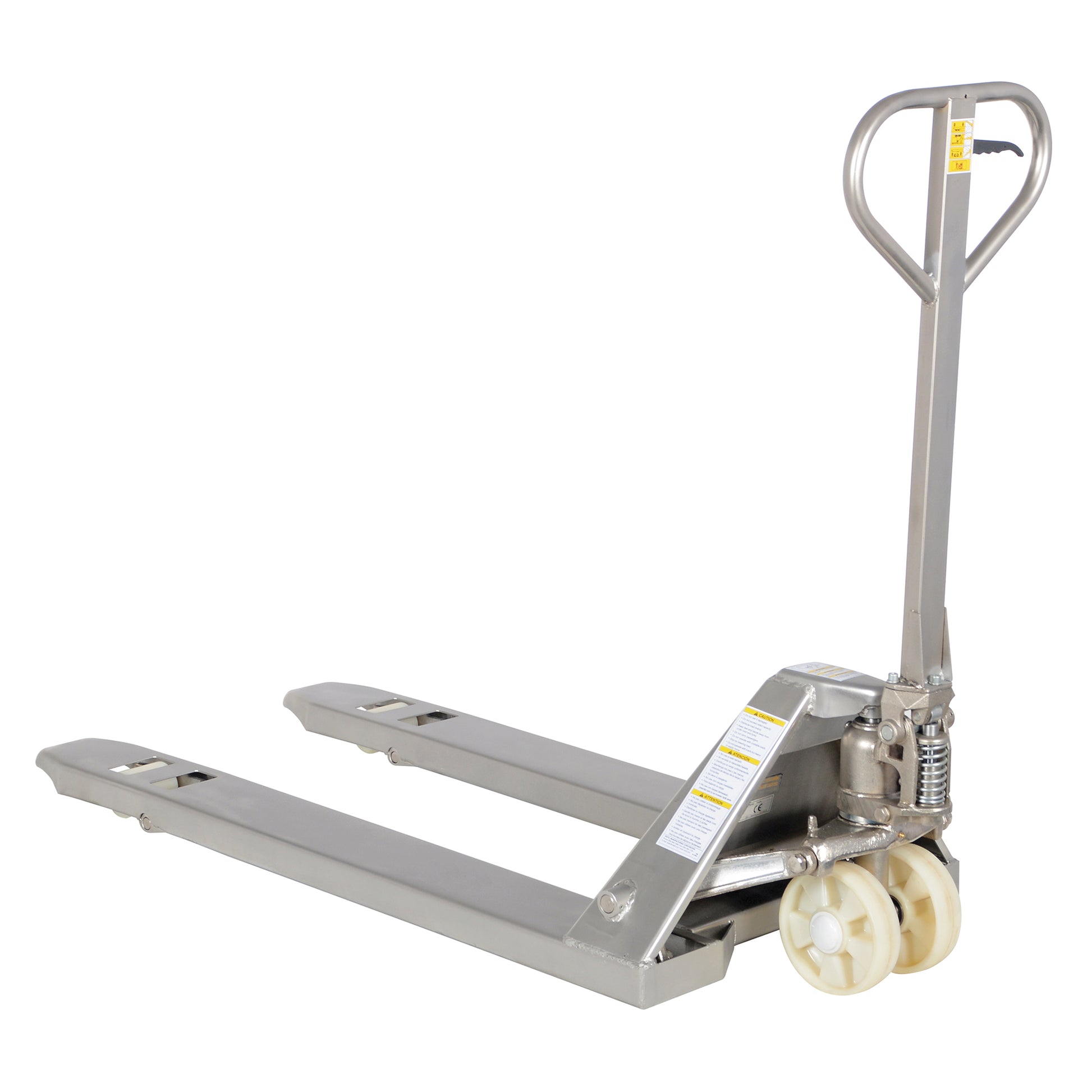 Pallet Truck, Stainless Steel, 48" L x 27" W, 5500 lbs. Capacity