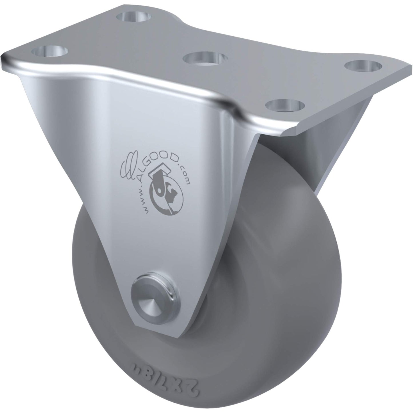 General Purpose Caster, Rigid, 2" (51 mm), Urethane, 85 lbs. (38 kg.)
