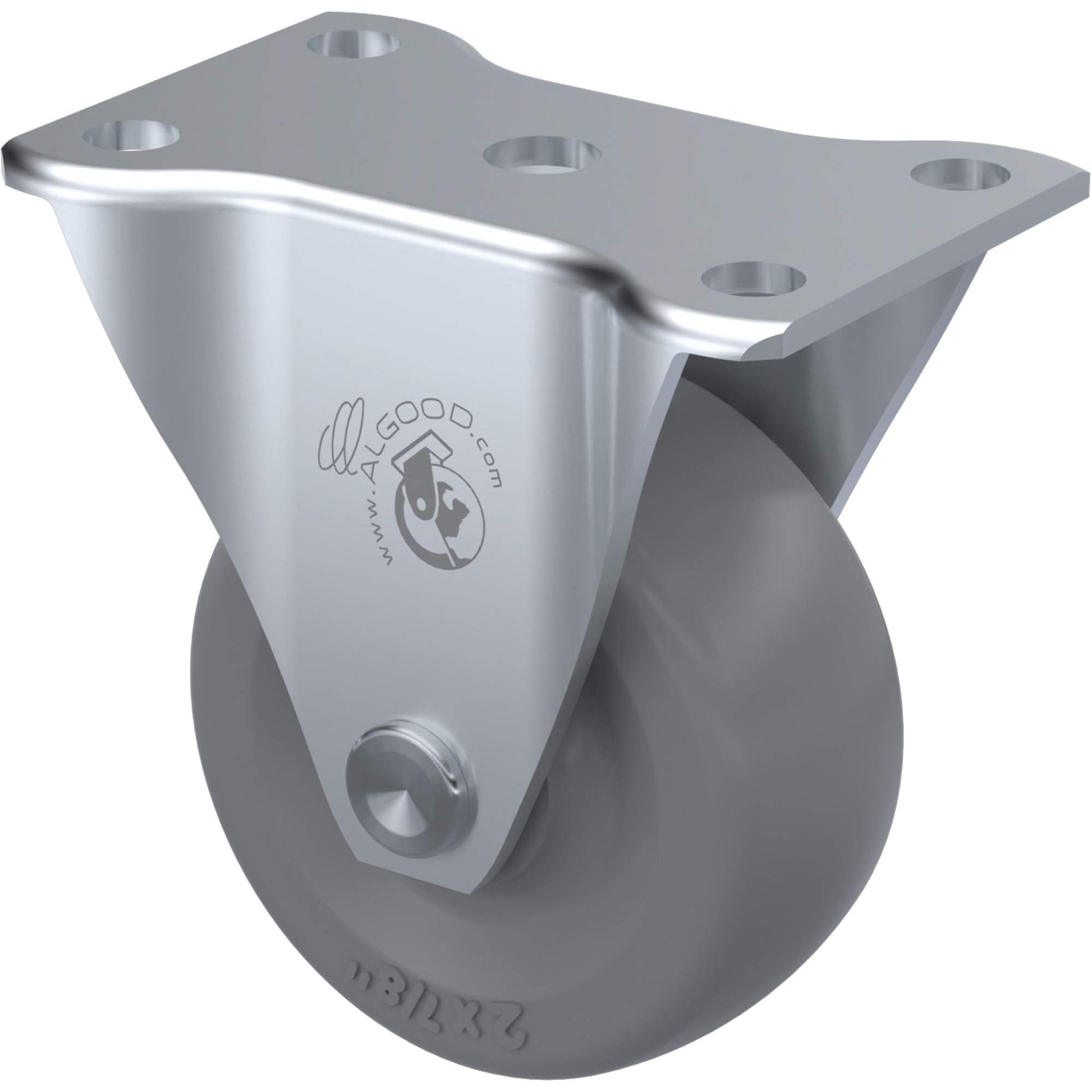 General Purpose Caster, Rigid, 2" (51 mm), Urethane, 85 lbs. (38 kg.)