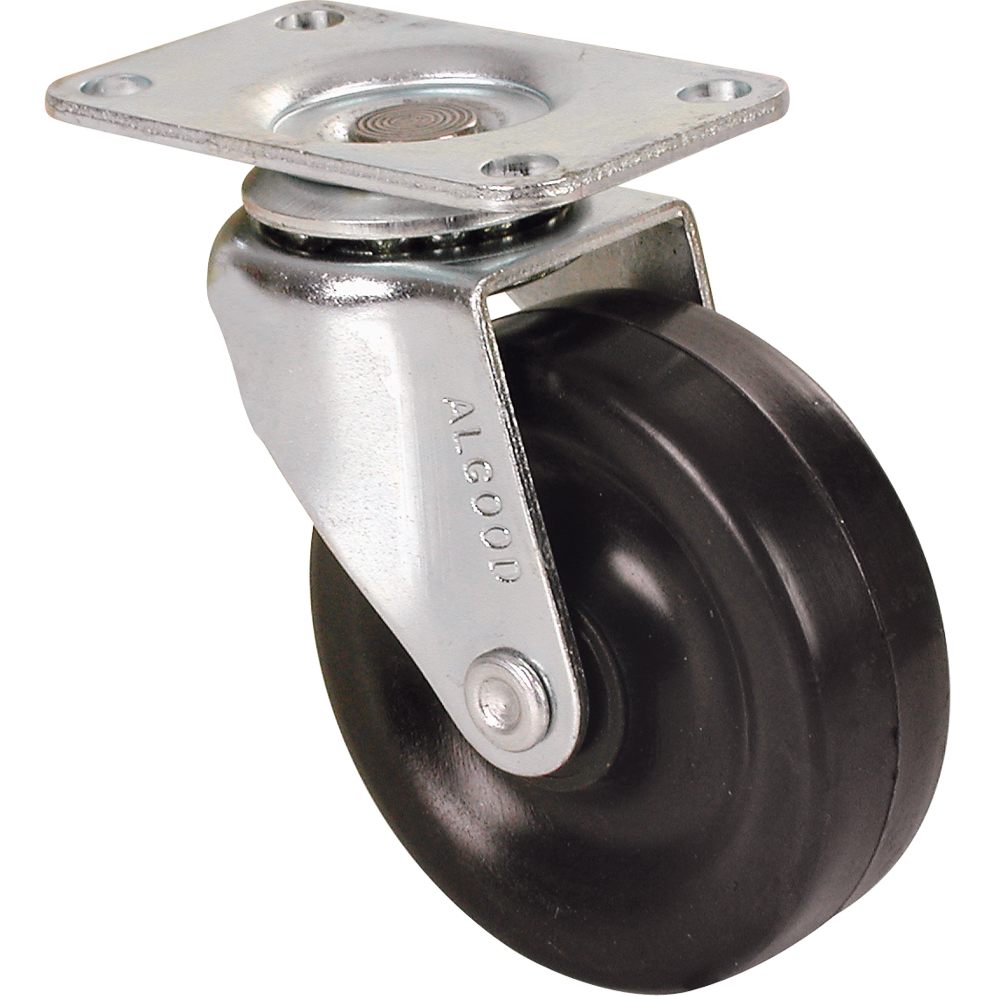 General Purpose Caster, Swivel, 2" (51 mm), Rubber, 80 lbs. (36 kg.)