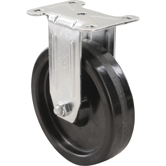 General Purpose Caster, Rigid, 6" (152.4 mm), Phenolic, 250 lbs. (113 kg.)