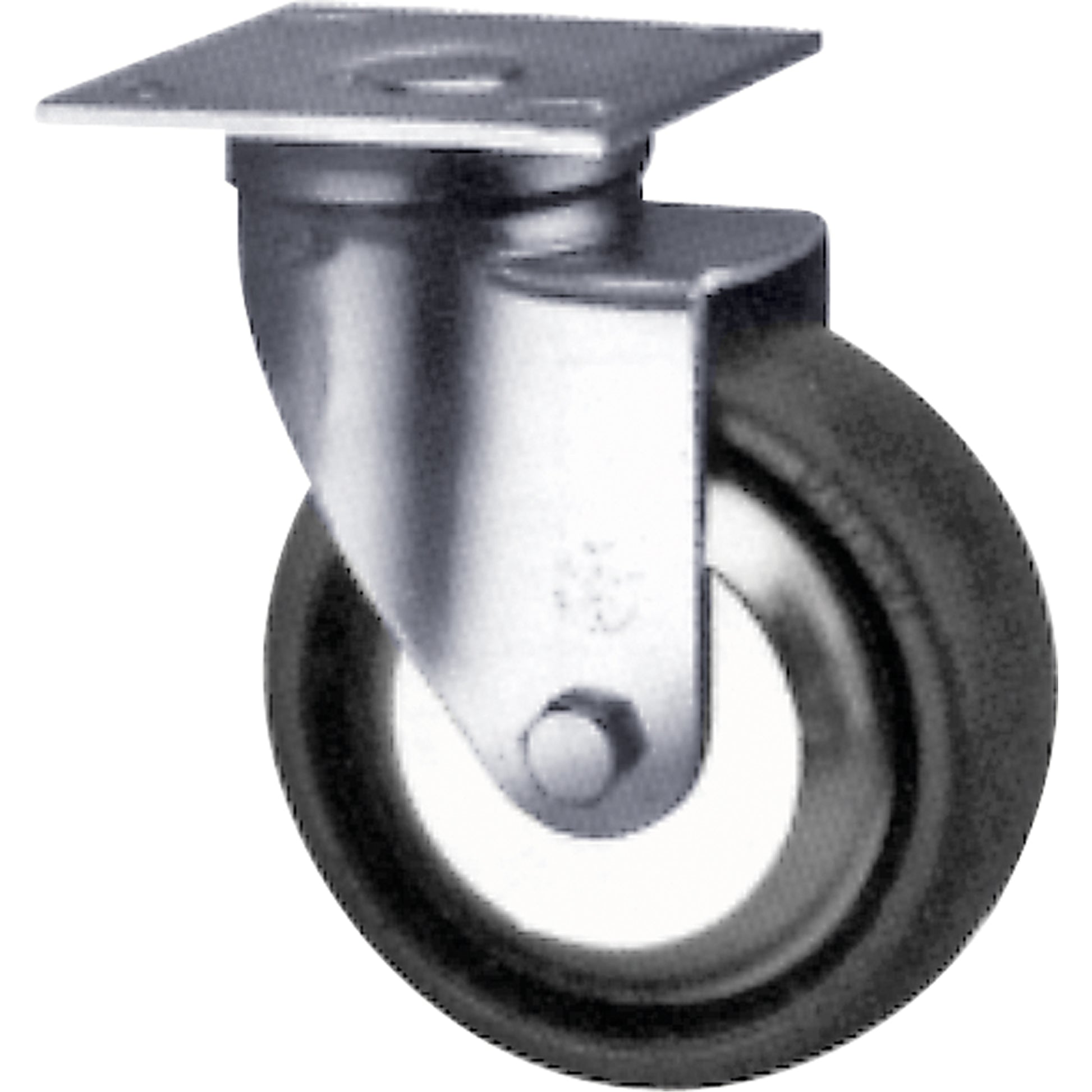 Heavy-Duty Caster, Swivel, 4" (101.6 mm), Urethane, 900 lbs. (408 kg.)