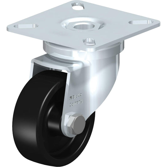 CASTER BLACK POLYPRO 2"90LB CAPACITY SWIVEL