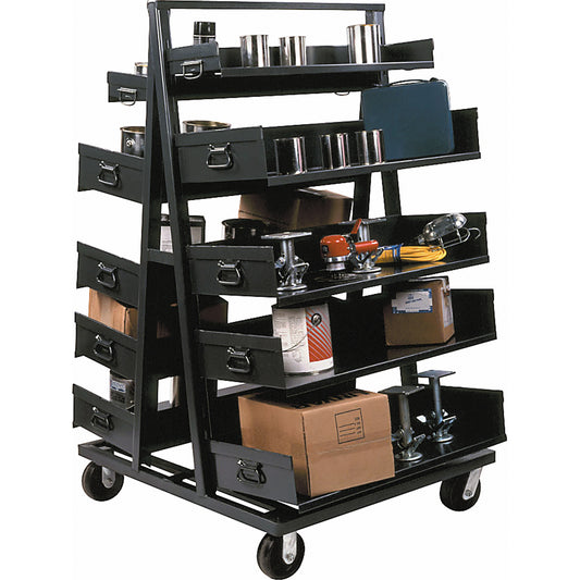 Adjust-A-Tray Trucks, 30" x 38" x 64", 2500 lbs. Capacity