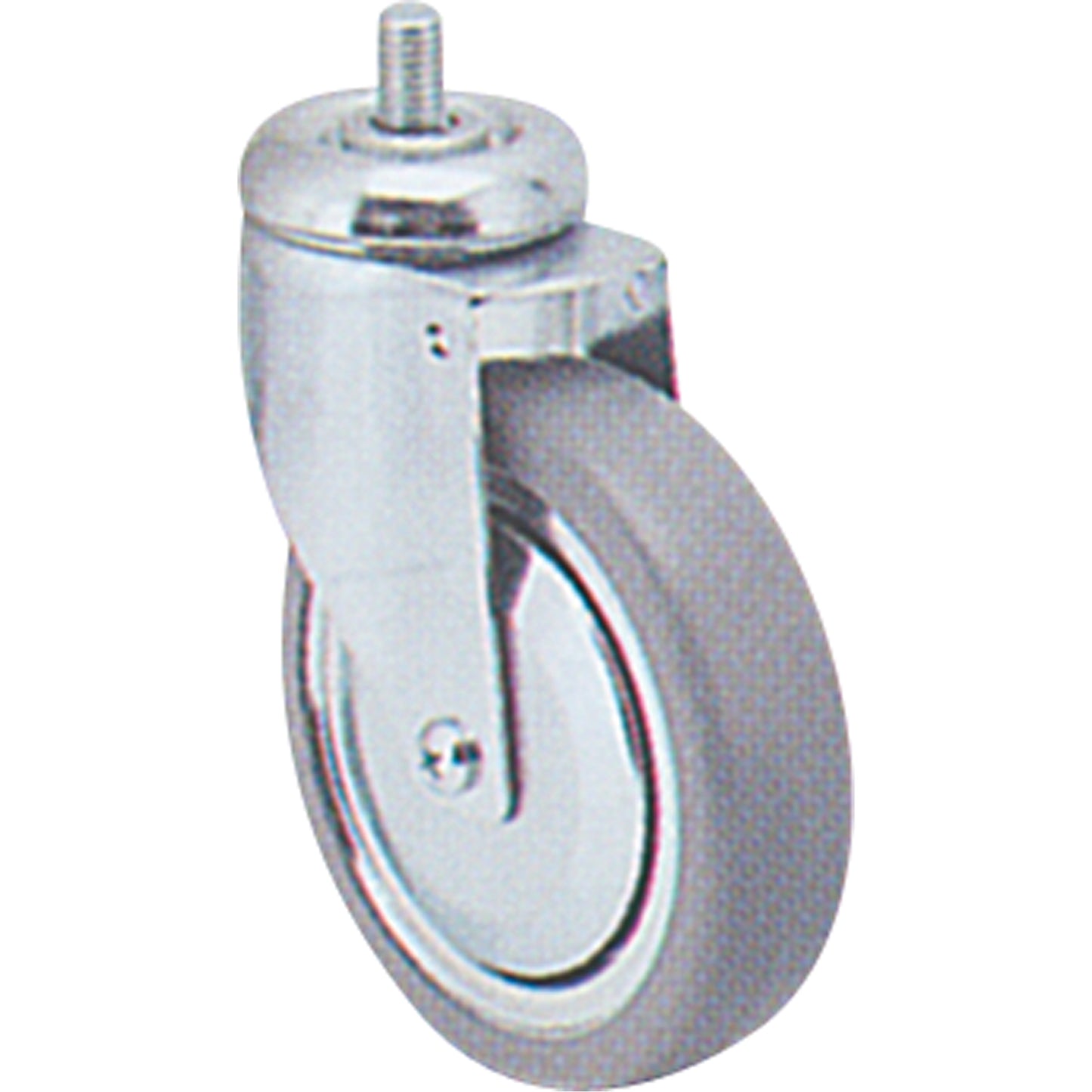Zinc Plated Caster, Swivel, 3" (76 mm) Dia., 180 lbs. (82 kg.) Capacity
