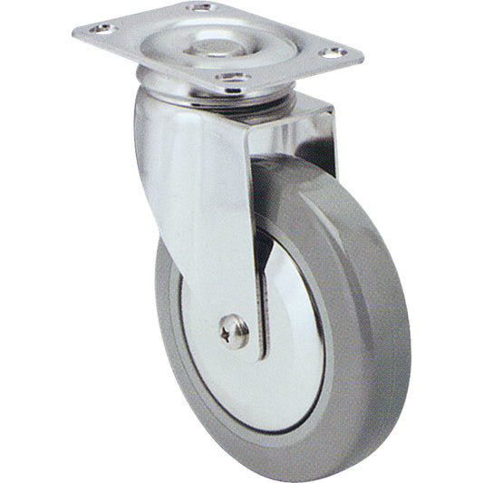 Caster, Swivel, 5" (127 mm), Nylon, 240 lbs. (108 kg.)