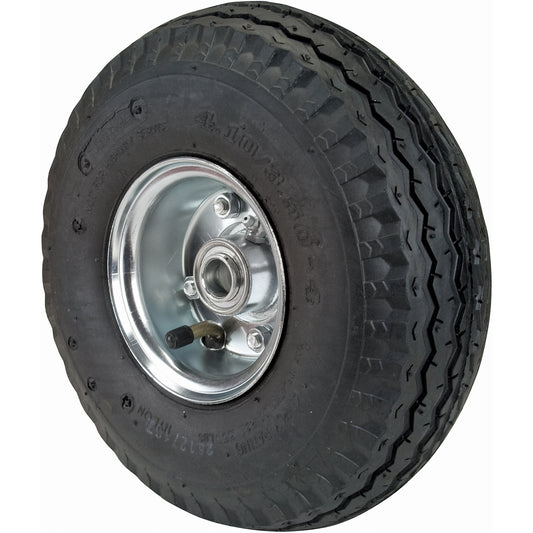 Pneumatic Wheel, 10" (254 mm), 350 lbs. (159 kg.) Capacity
