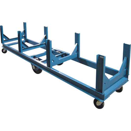 Bar Cradle Truck, 96" L x 28" W x 29" H, 5000 lbs. Capacity, Phenolic Wheels