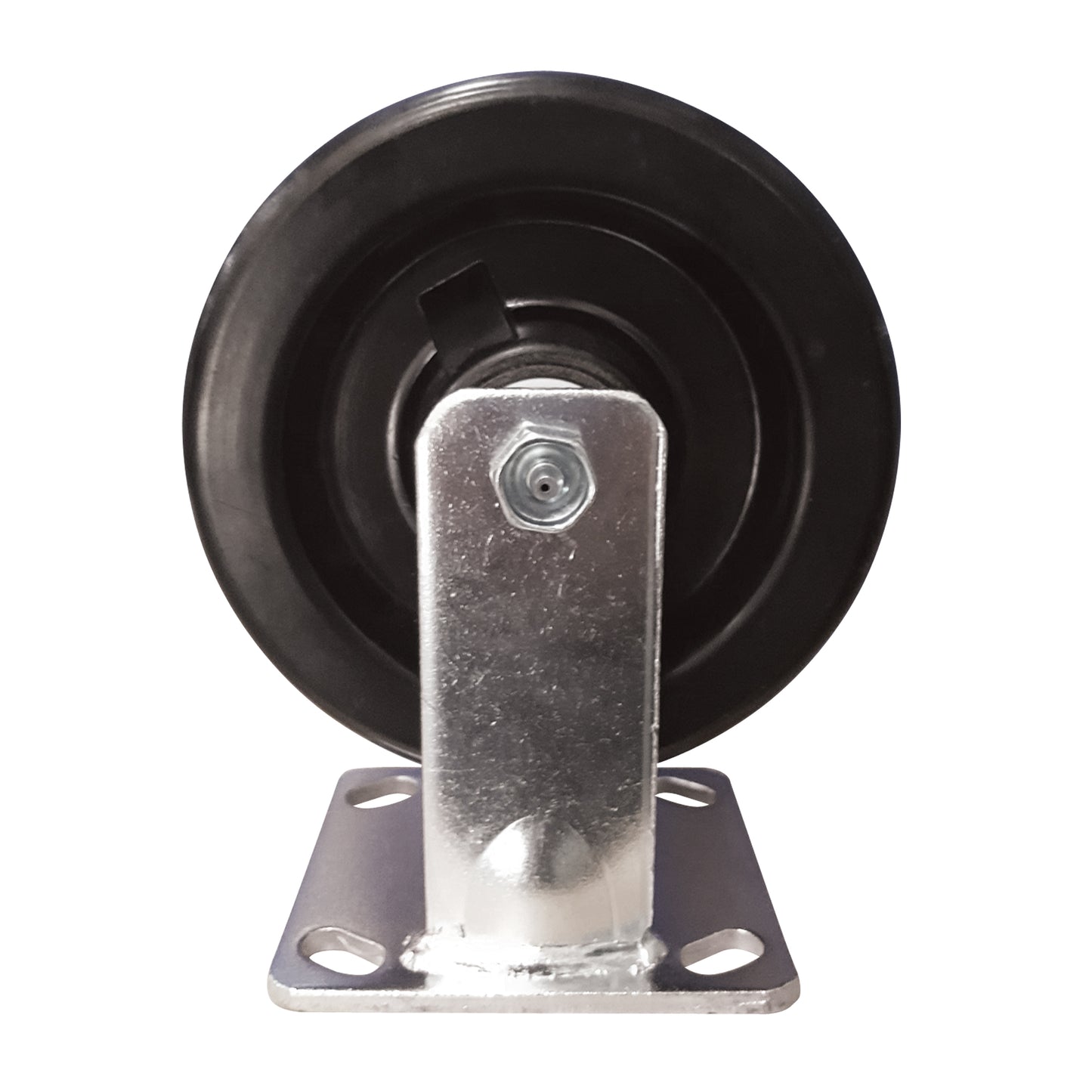 Caster, Rigid, 5" (127 mm), Phenolic, 900 lbs. (408 kg.)