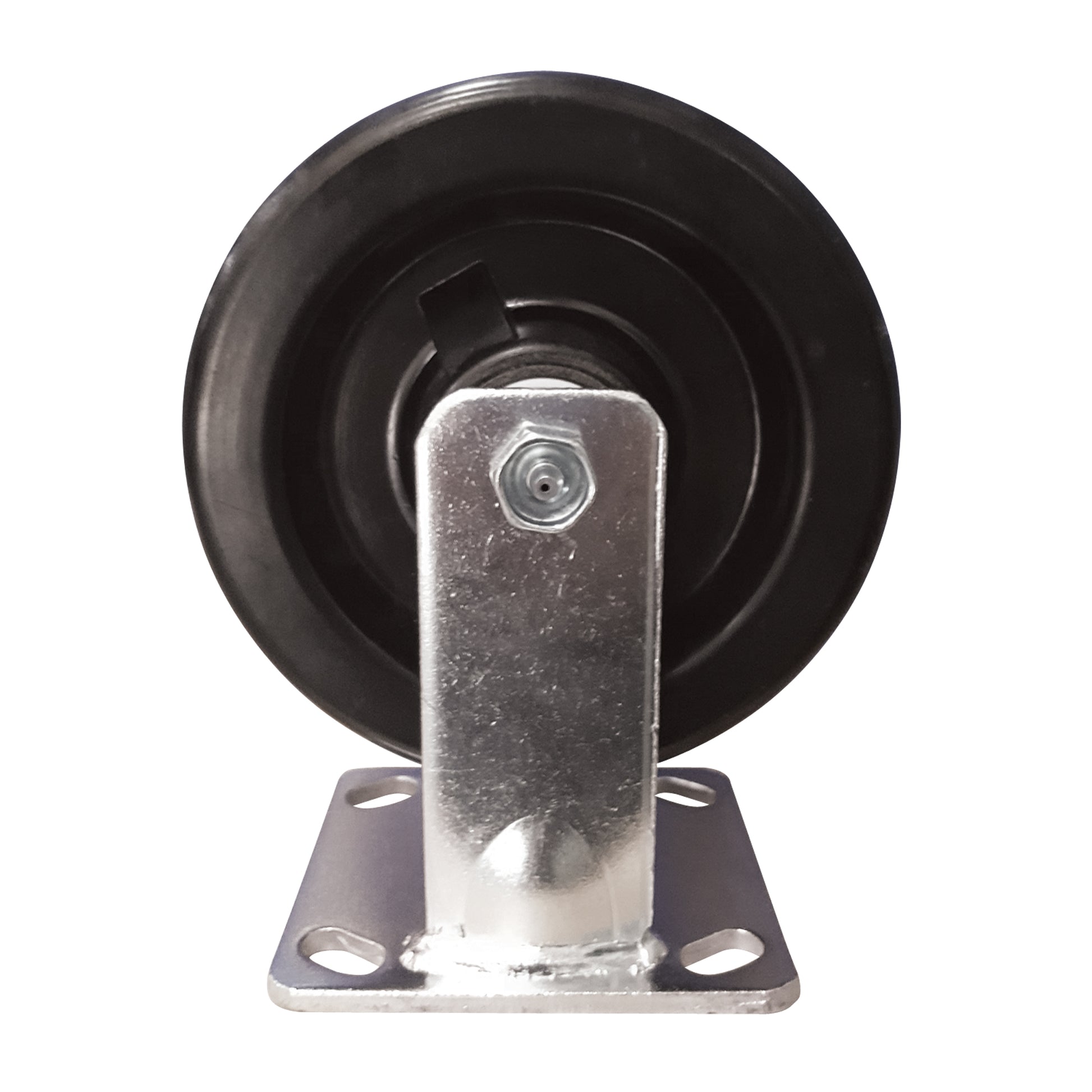 Caster, Rigid, 5" (127 mm), Phenolic, 900 lbs. (408 kg.)