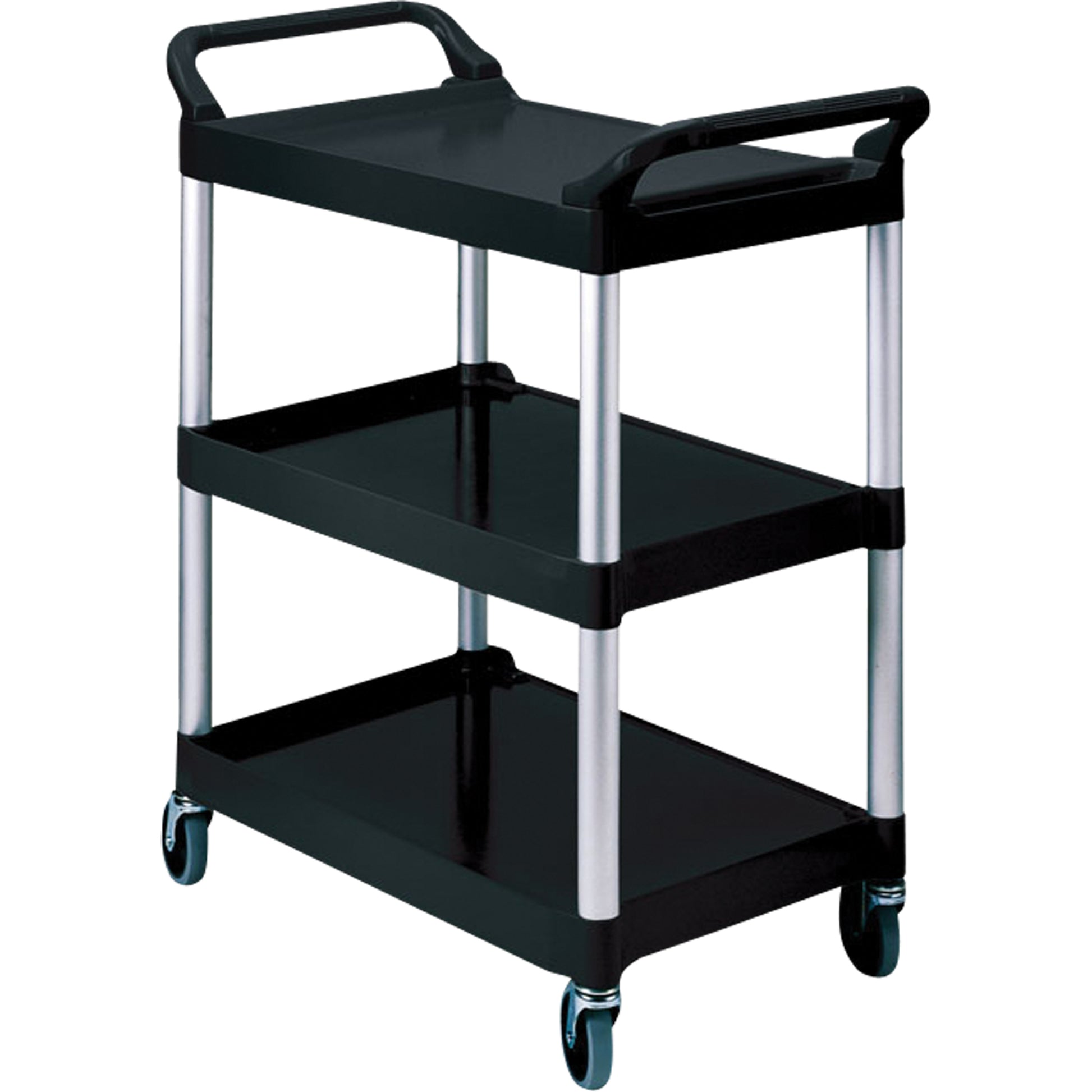 Service Cart, 3 Tiers, 19" x 38" x 34", 200 lbs. Capacity