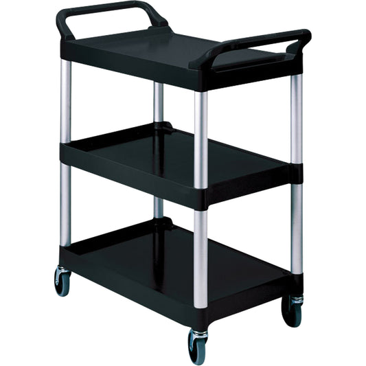 Service Cart, 3 Tiers, 19" x 38" x 34", 200 lbs. Capacity