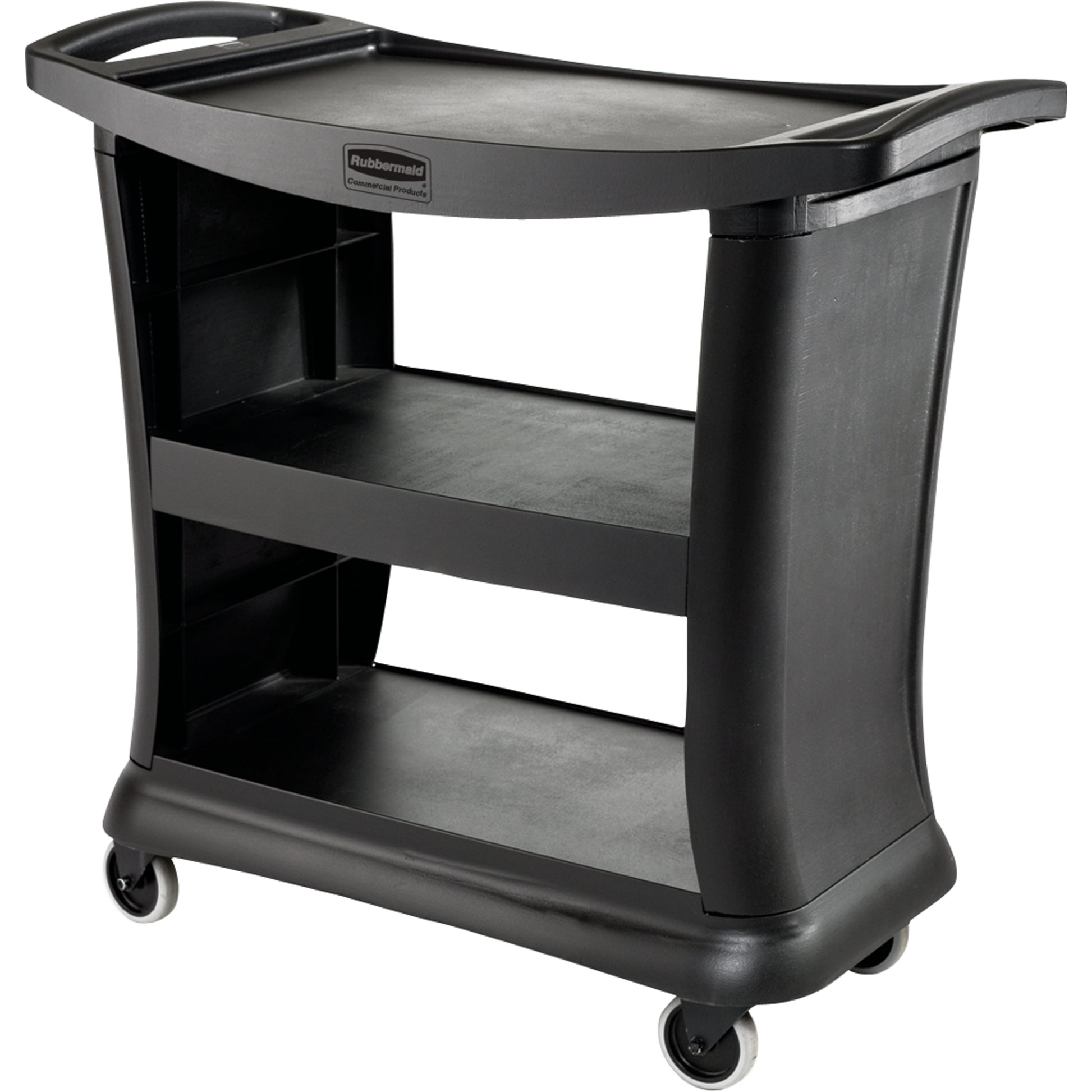 Executive Service Cart, 3 Tiers, 20" x 38" x 39", 300 lbs. Capacity