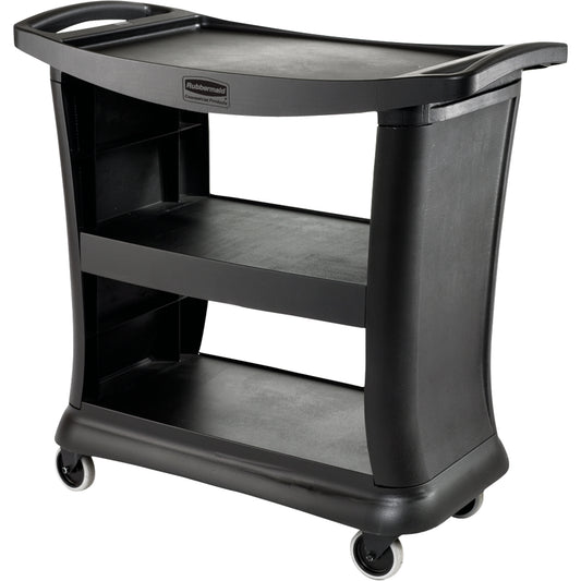 Executive Service Cart, 3 Tiers, 20" x 38" x 39", 300 lbs. Capacity