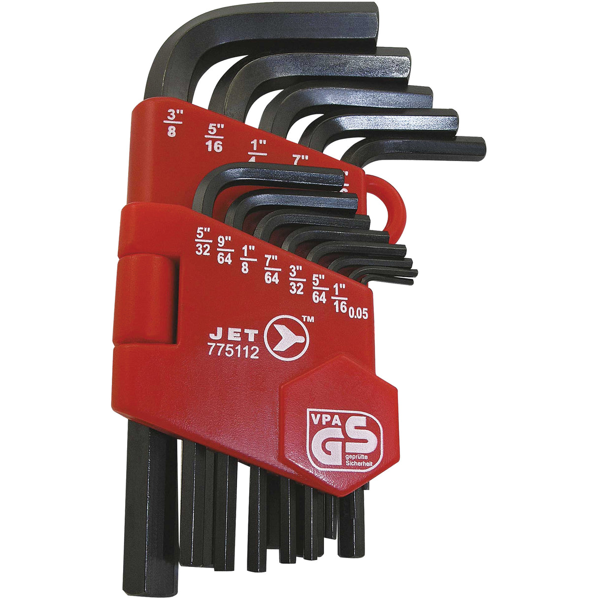 JHK-13 Short Arm Hex Key Set, 13 Pcs., Imperial