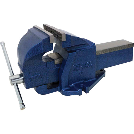 Cast Ductile Iron Bench Vise, 6" Jaw Width, 3-3/4" Throat Depth