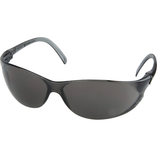  Twister Series Safety Glasses, Grey/Smoke Lens, Anti-Scratch, ANSI Z87+/Meets/Exceeds CSA Z94.3