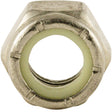 Nylon Lock Nut, 5/16" Dia., Stainless Steel, Fine