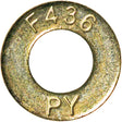 Structural Washer, 7/8", Yellow Zinc