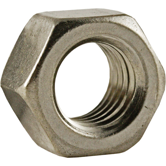 Hex Nut, #10, Stainless Steel, Fine Thread