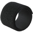 Flame-Resistant Fastener, Loop, 50 yds x 3/4", Sew-On, Black