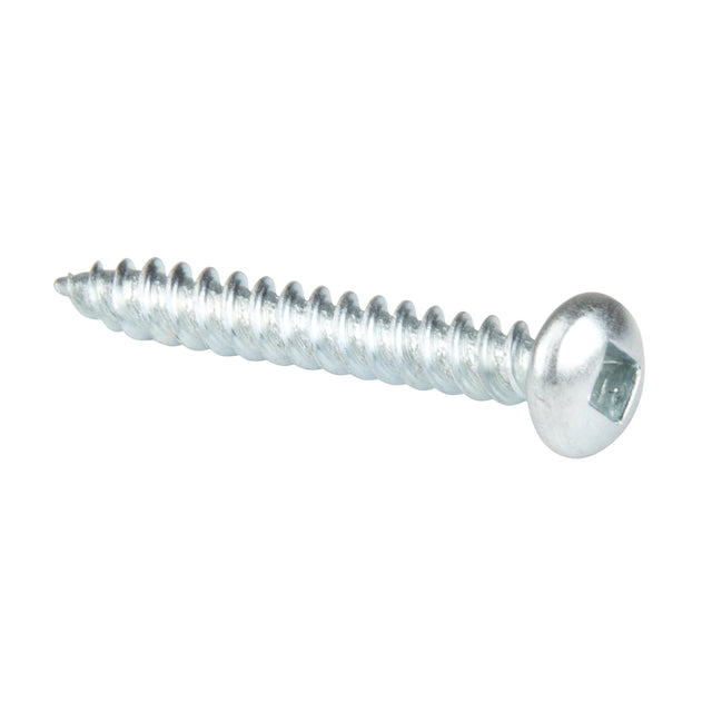 Tapping Screw Pan Head, #8 x 1-1/4" L, Zinc Plated